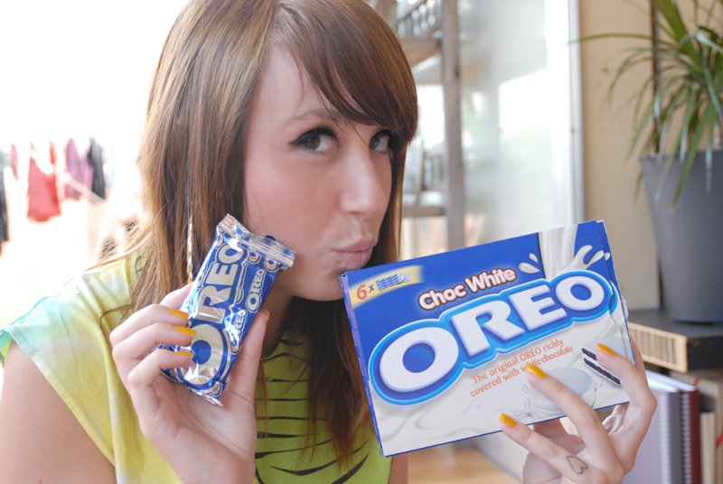 Katia et les oreos