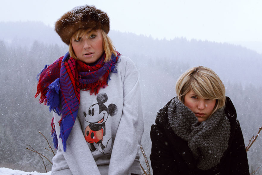 Avec Diane sous la neige
