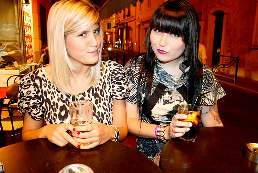 Diane et Katia au Sunset