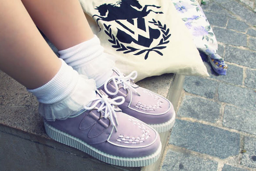 Creepers violettes