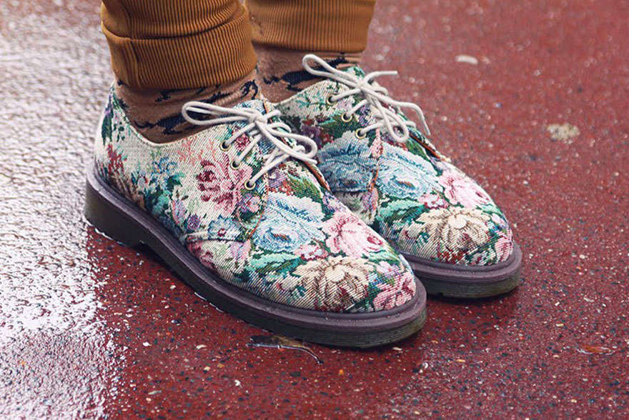 Dr Martens tapisserie