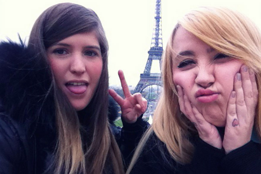 Diane et Katia a Paris