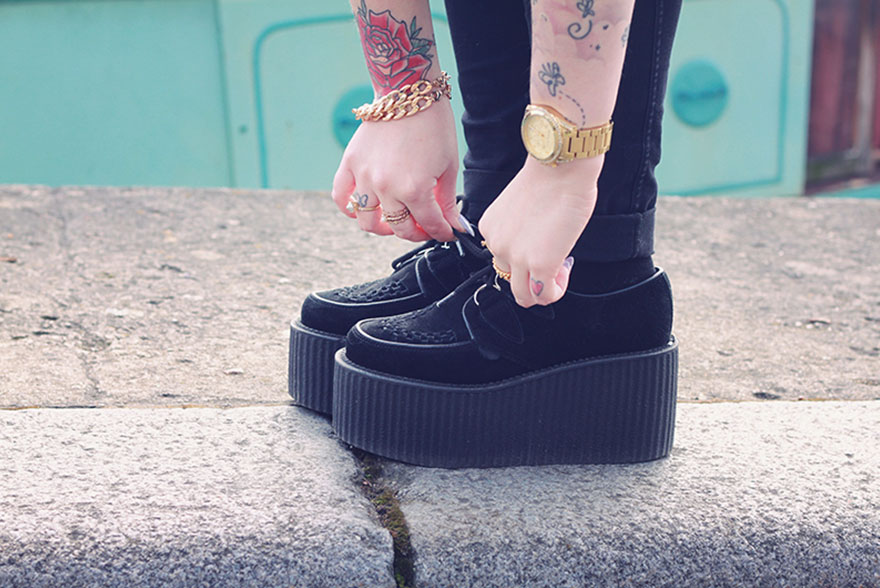 Creepers Triples Noires