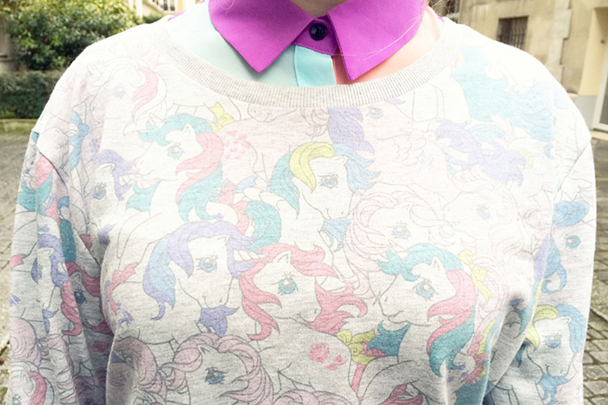 Little pony pastel sweater