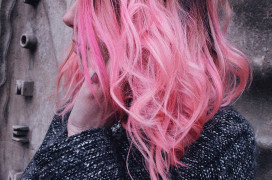 cheveux rose ombre hair