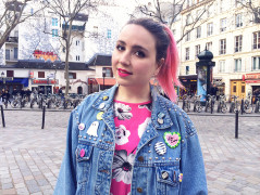 robe primark rose fleurie