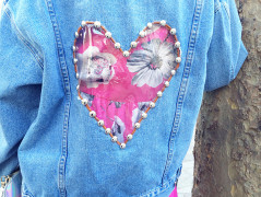 robe primark rose fleurie