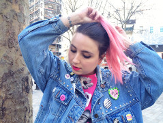 robe primark rose fleurie