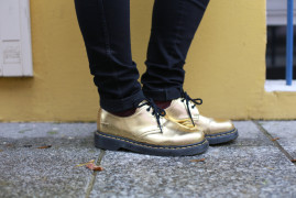 dr martens dorées