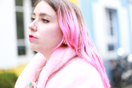 cheveux roses