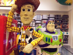 disney village lego store