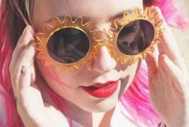 lunettes forme soleil