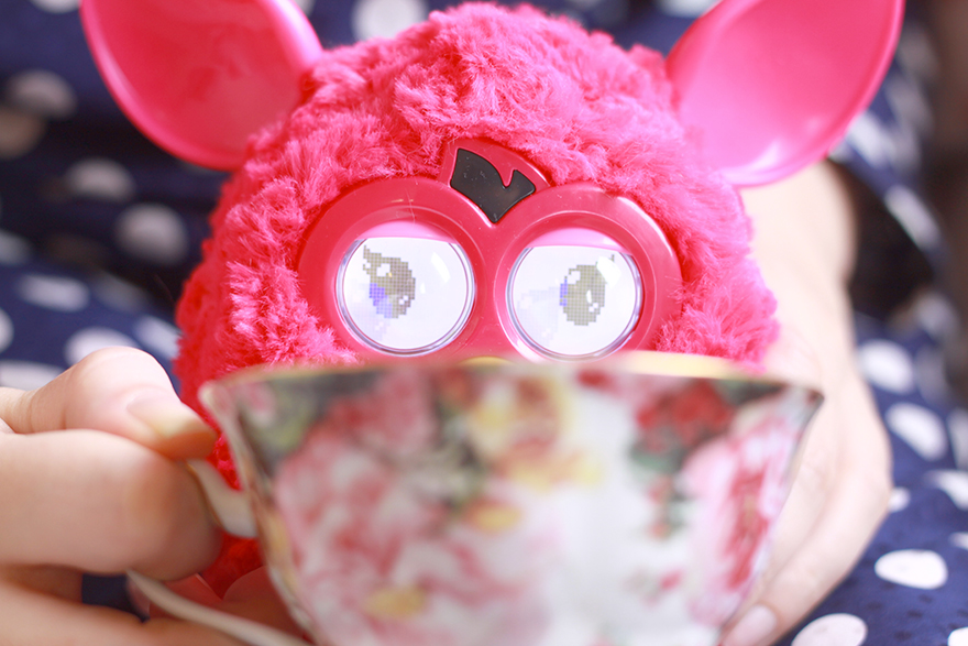 furby tasse fleurie zara