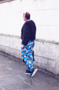 look river island pantalon fleuri