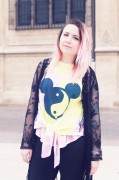 kimono ark eleven paris mickey-tshirt