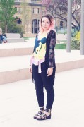 kimono ark eleven paris mickey-tshirt