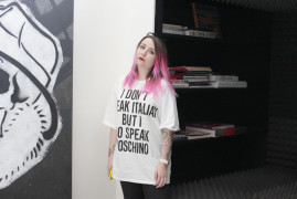 moschino jeremy scott italian t-shirt