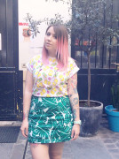 top primark bart simpson jupe tropicale