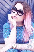 Ombre Hair rose pastel