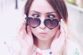 lunettes coeur