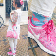 look flamants rose