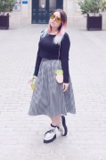 look topshop jupe midi