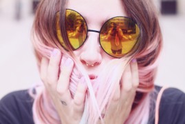 topshop lunettes mirroir