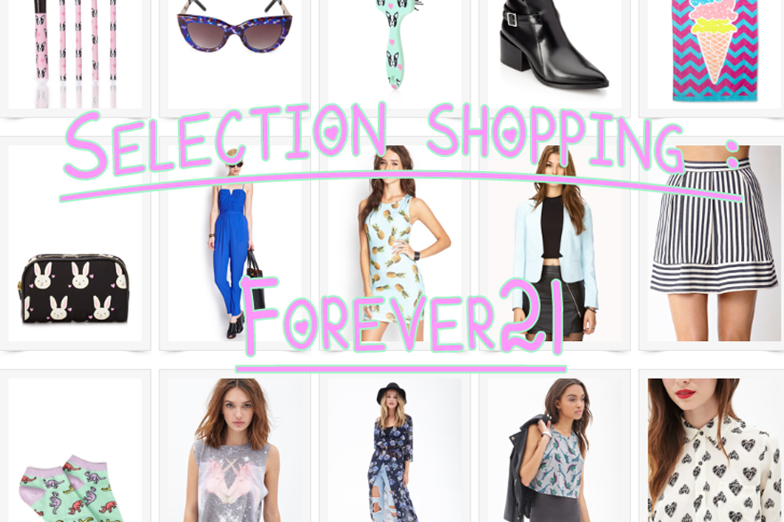 selection shopping forever21