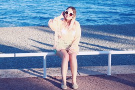 wildfox star bra sweater