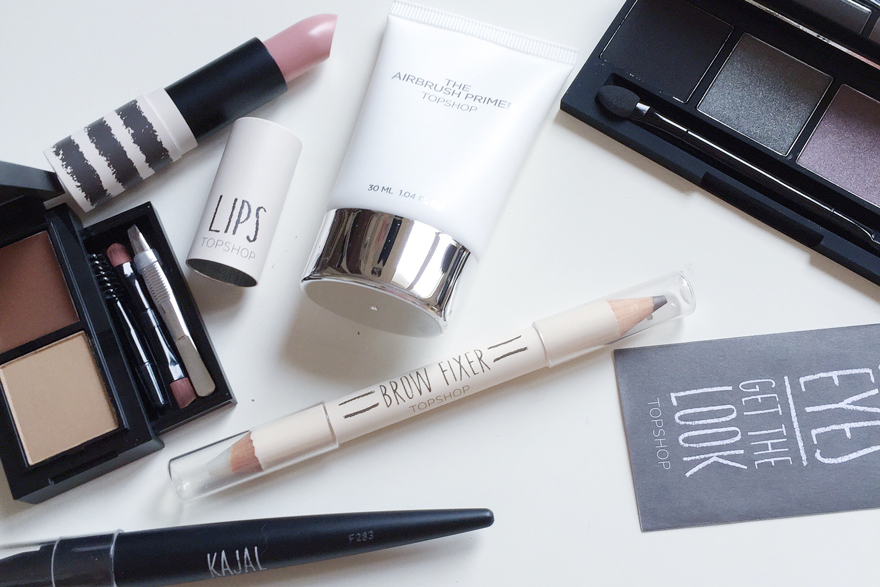 haul makeup topshop