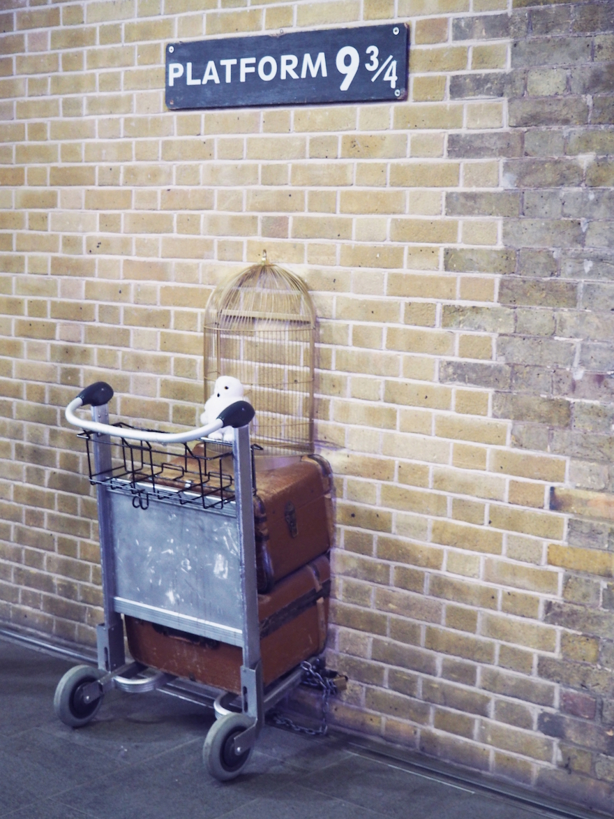 platform 9 3/4 harry potter londres