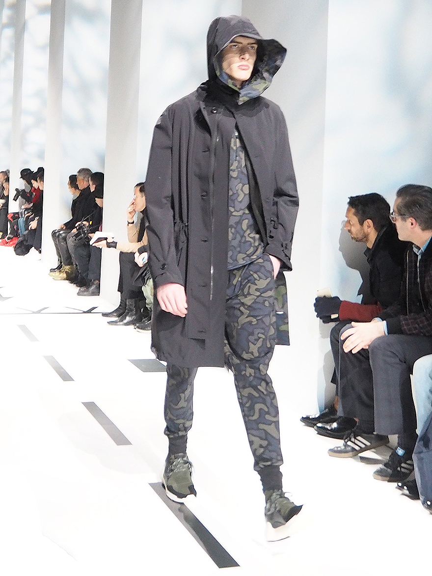 y-3 adidas yohji yamamoto fashion show 