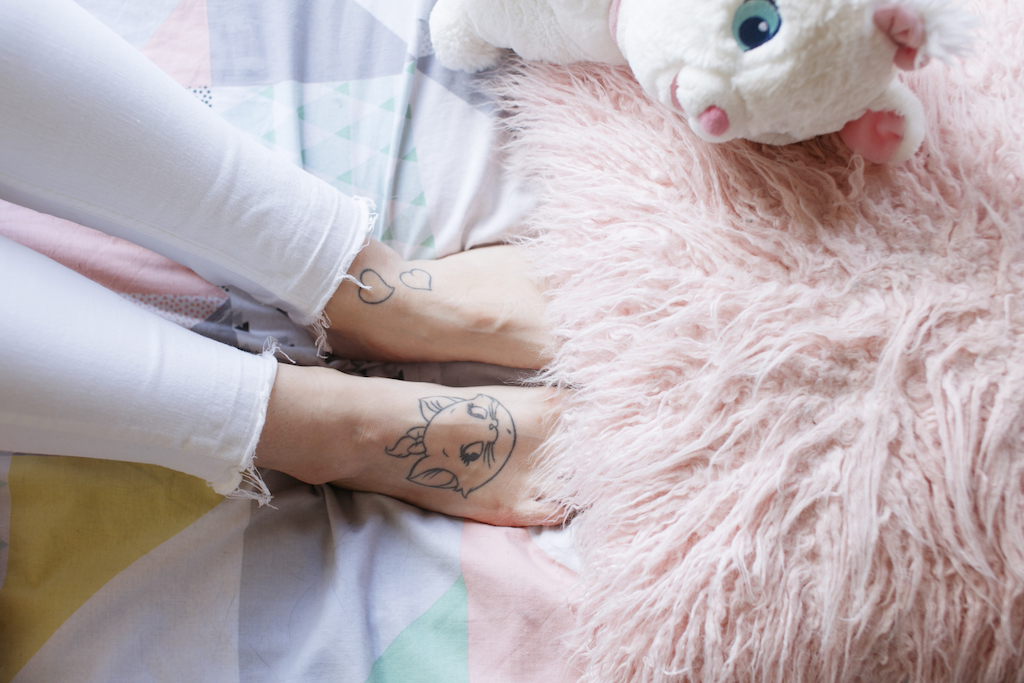 marie disney tattoo