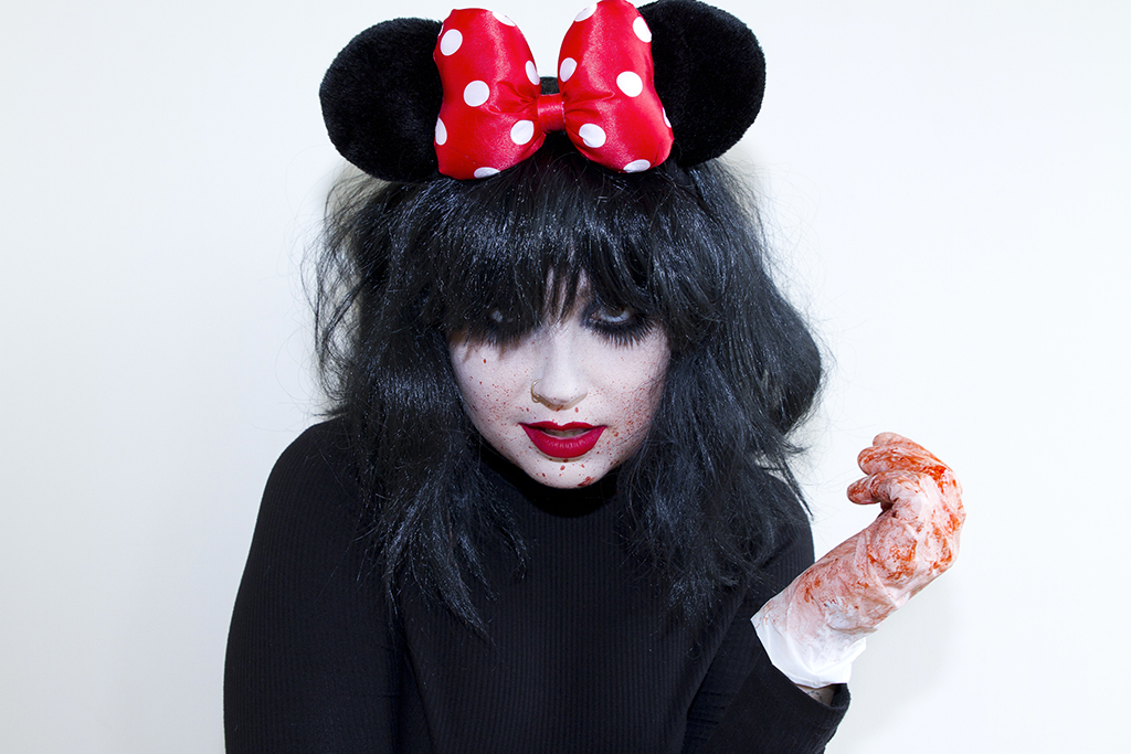minnie mouse disney killer halloween costume