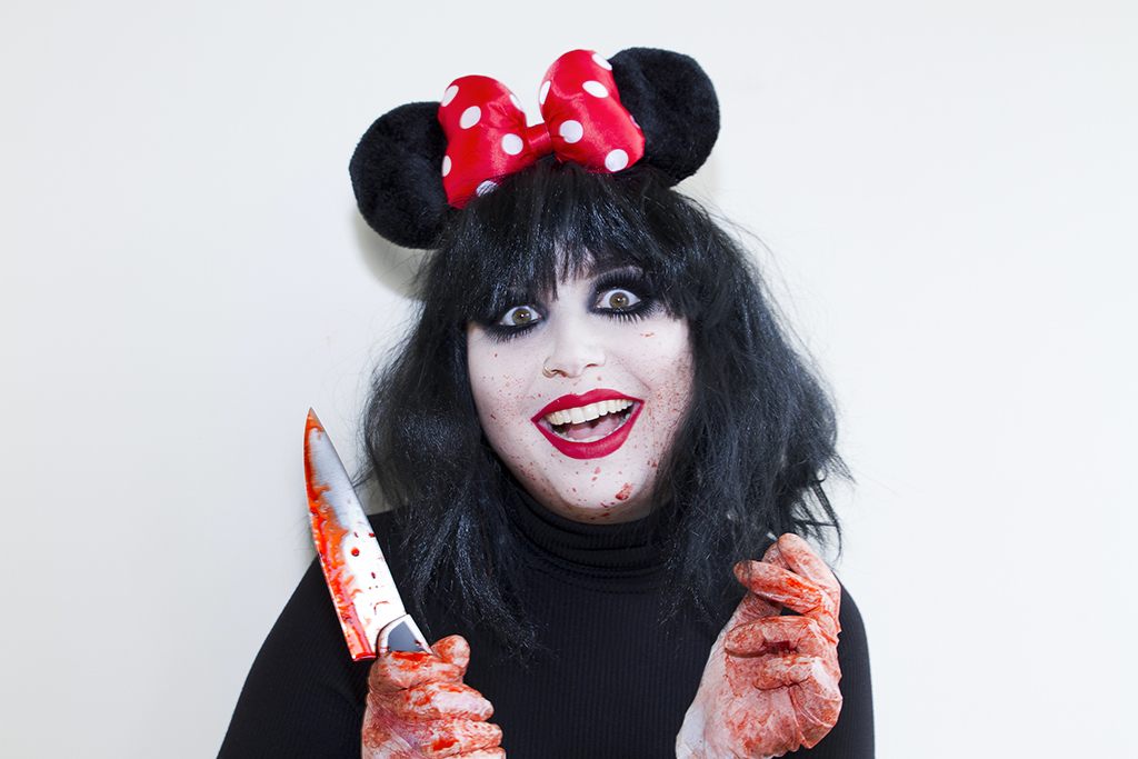 minnie mouse disney killer halloween costume