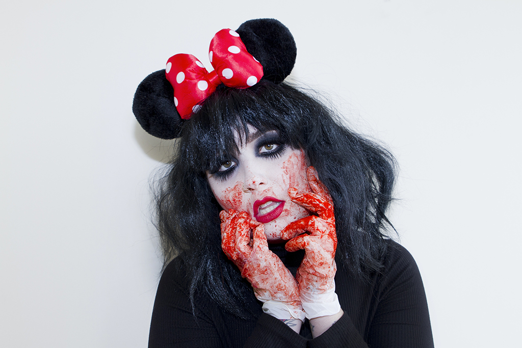 minnie mouse disney killer halloween costume