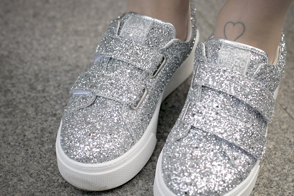 kenzo glitter sneakers 