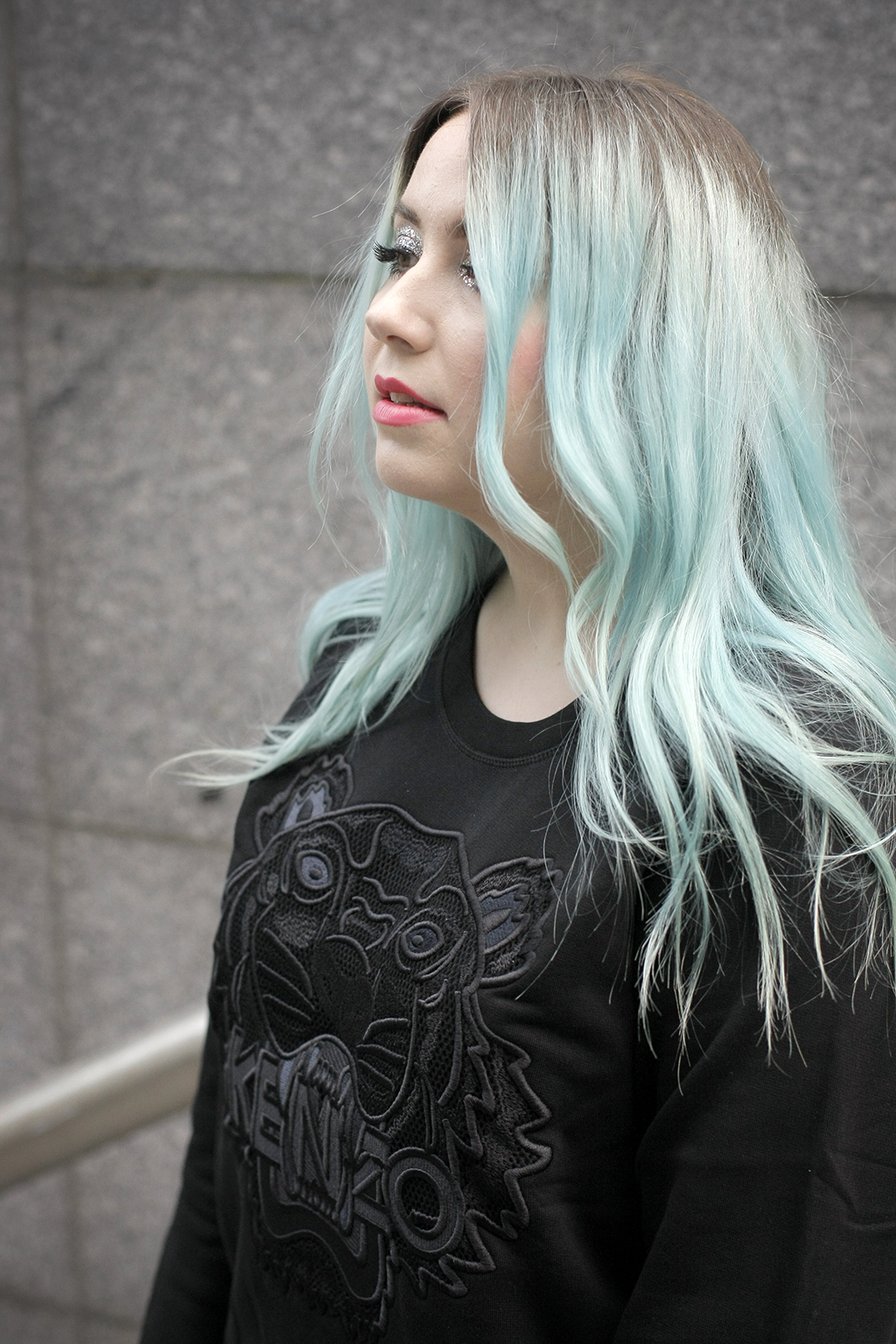 kenzo tiger mesh mermaid hair