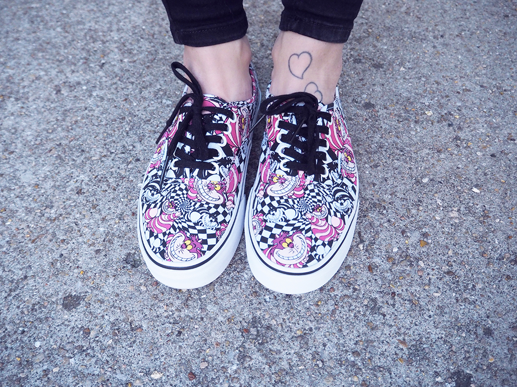 vans disney cheshire cat