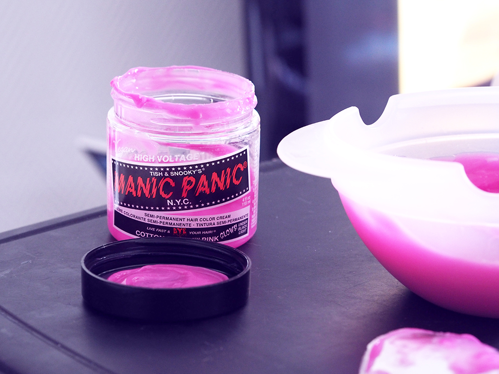 manic panic cotton candy pink