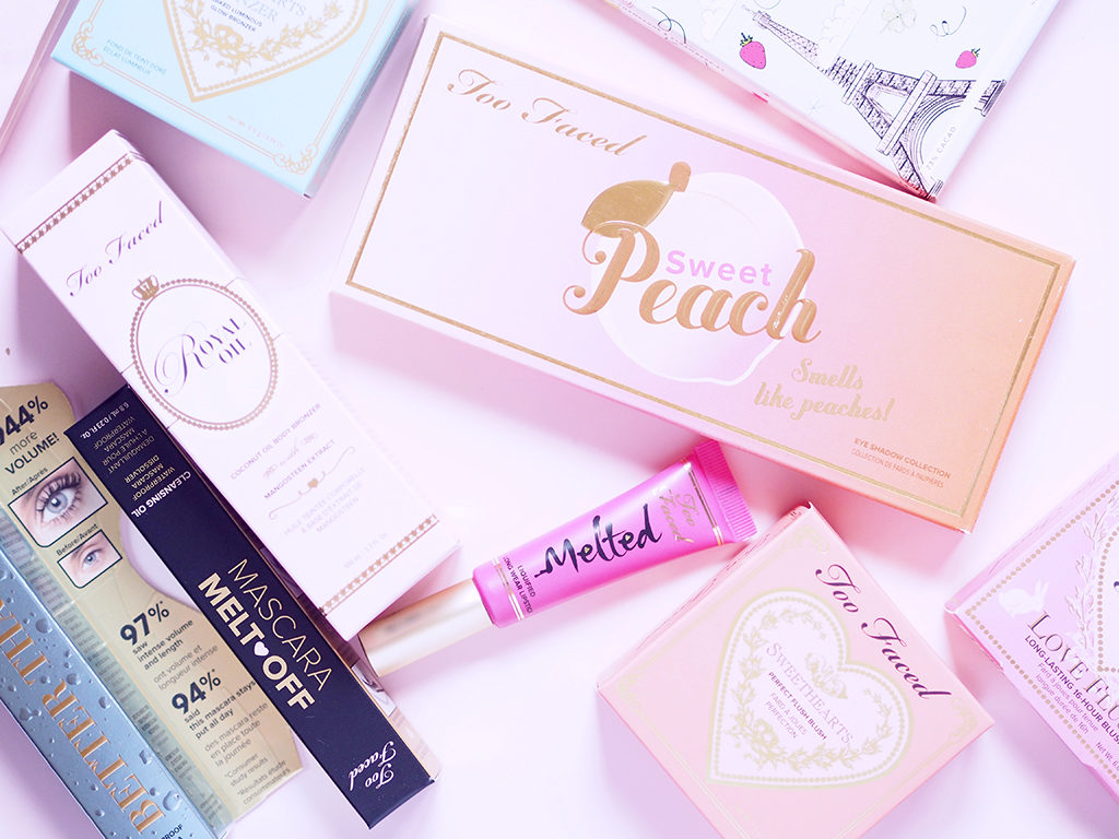 too faced sweet peach