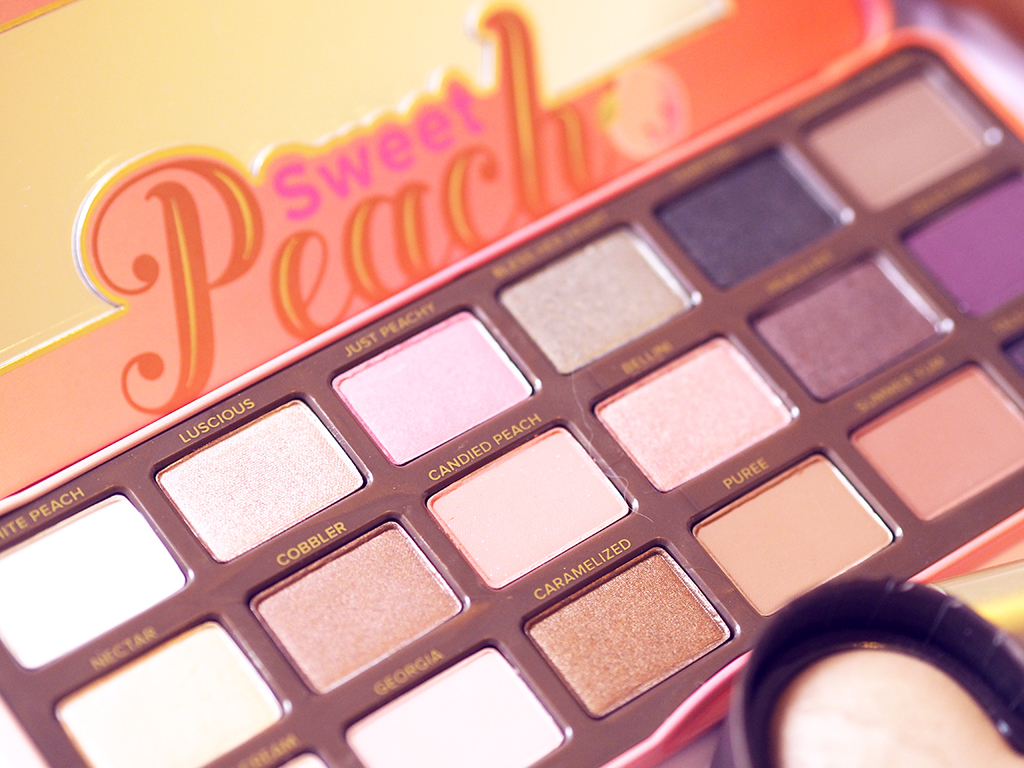 too faced sweet peach