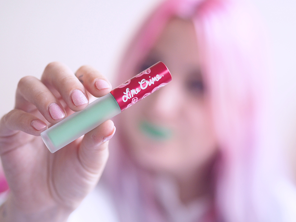 lime crime velvetines alien