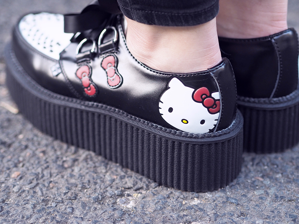 tuk hello kitty creepers