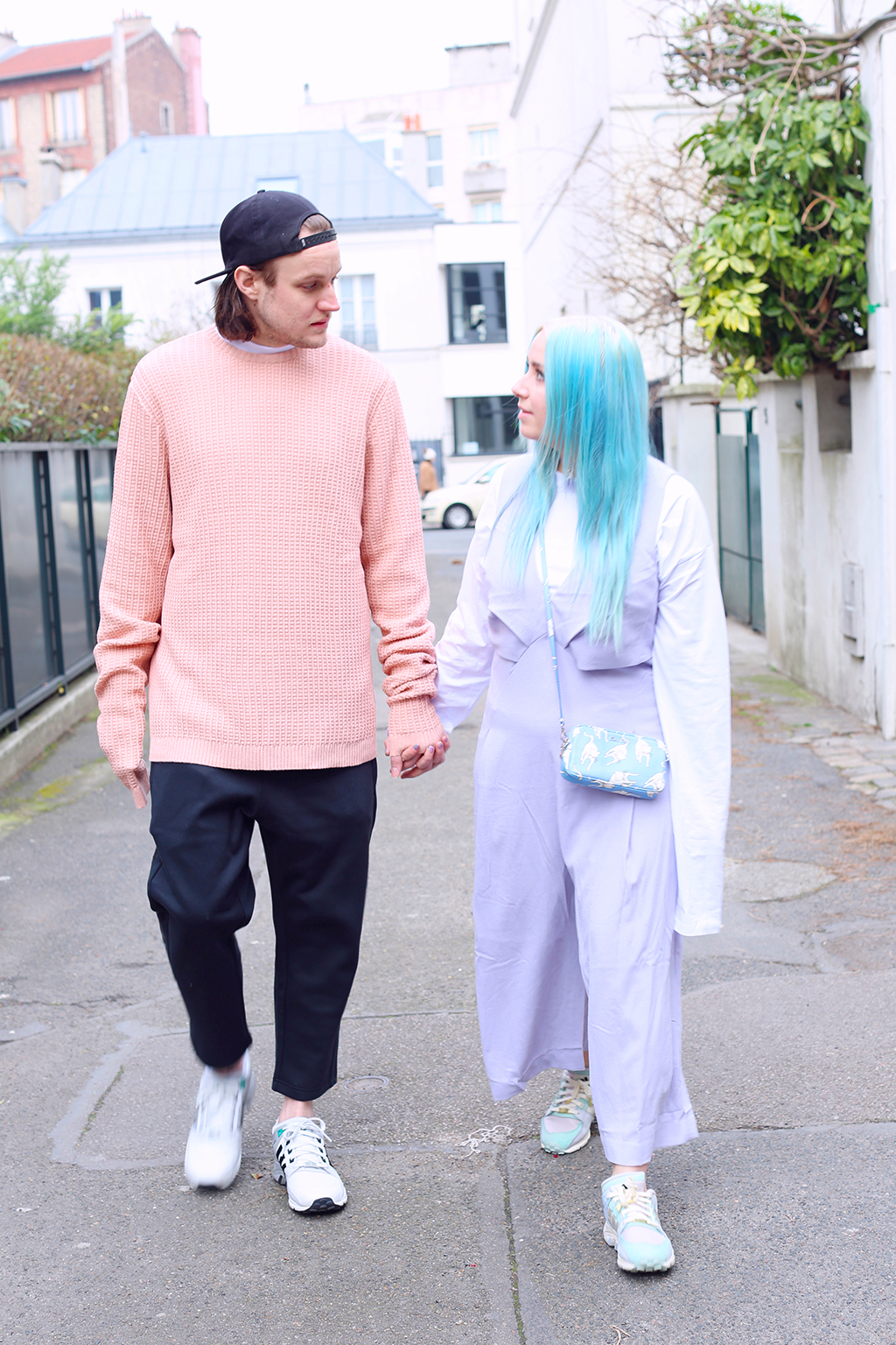 asos adidas couple lovers outfit look