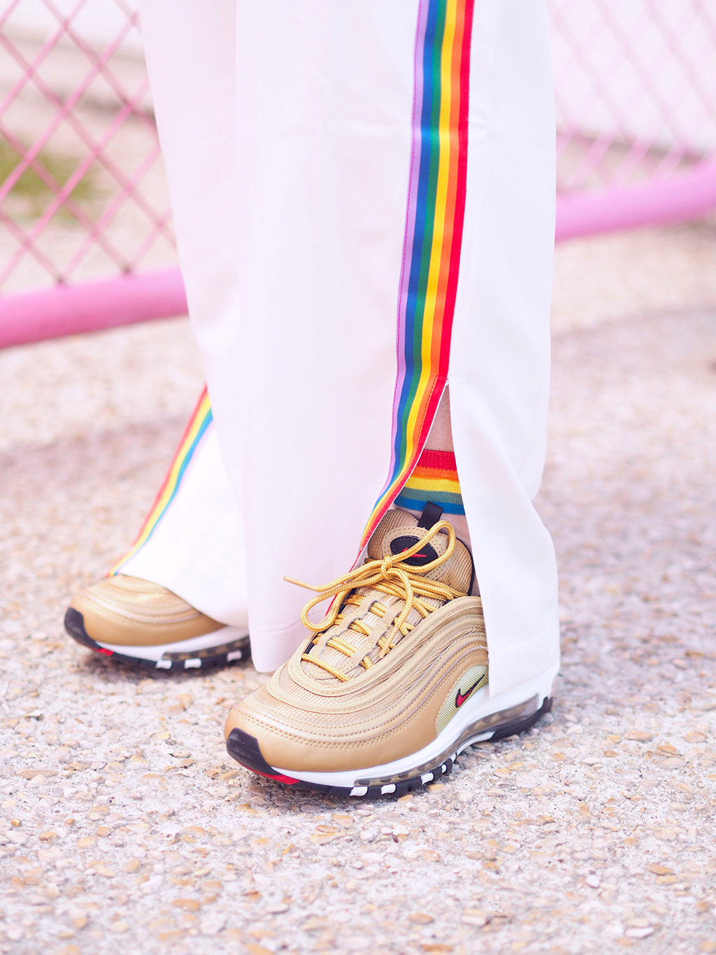 asos air max 97 nike gold
