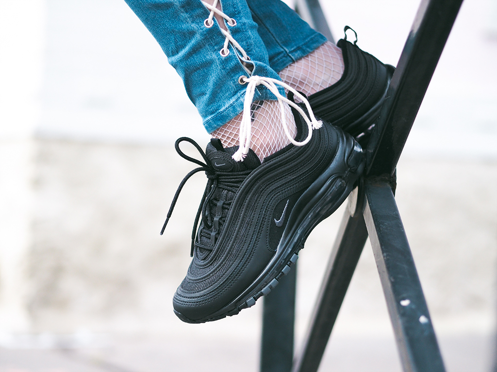 Auténtico Nike Air Max 97, Zapatos De Basquet Para Ni os