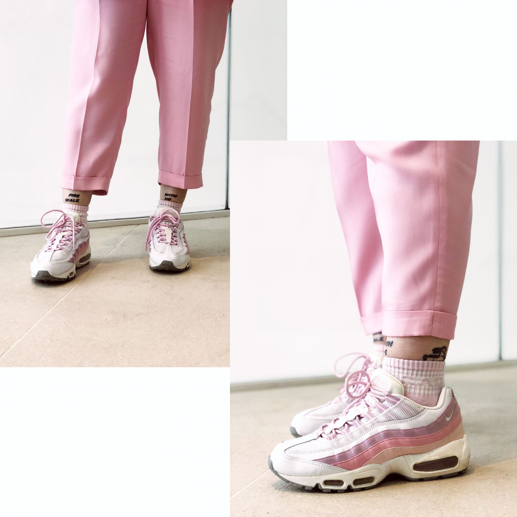 nike air max 95 pink pastel