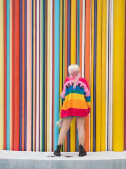 lazy oaf boring rainbow dr martens sinclair