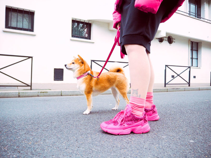 adidas falcon glitter shock pink